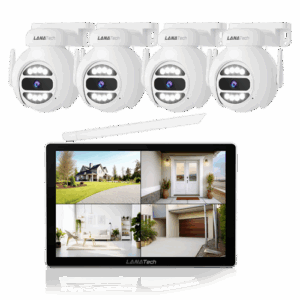 LANATECH LAN010-IPC047 WIF 5M CLR MI NVR 1+4PT KIT